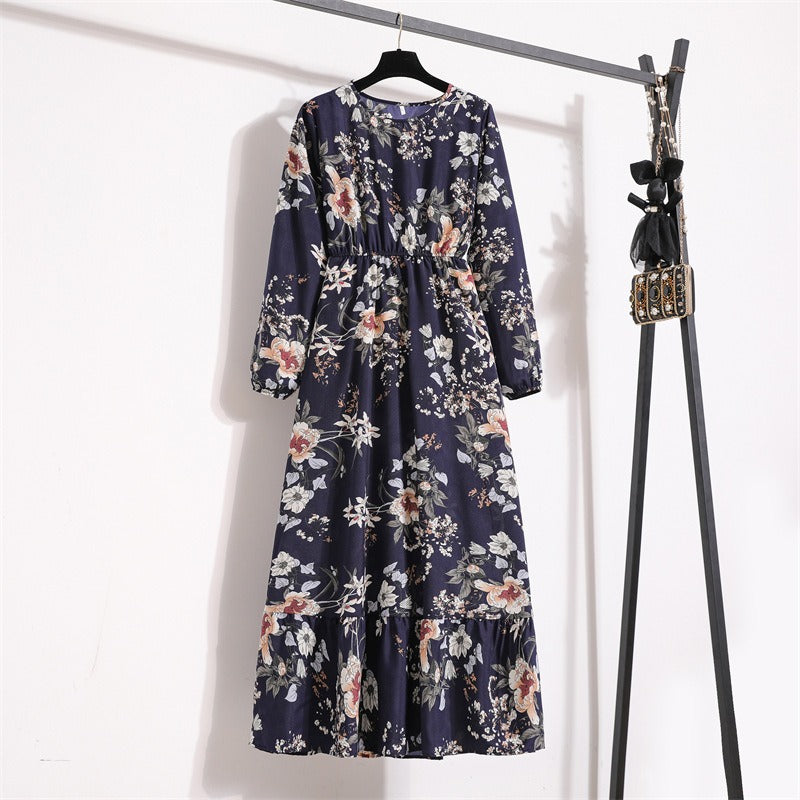 Temperance – Floral Long Sleeve Maxi Dress