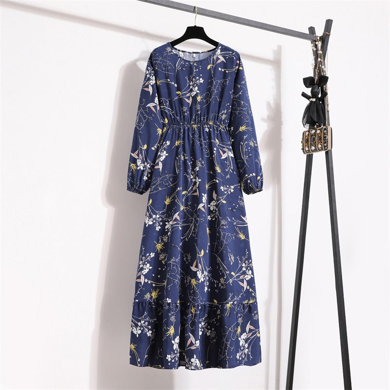 Theresa – Floral Long Sleeve Maxi Dress