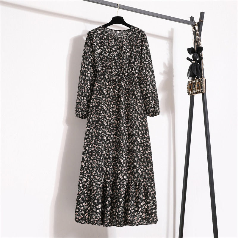 Tyla – Floral Long Sleeve Maxi Dress