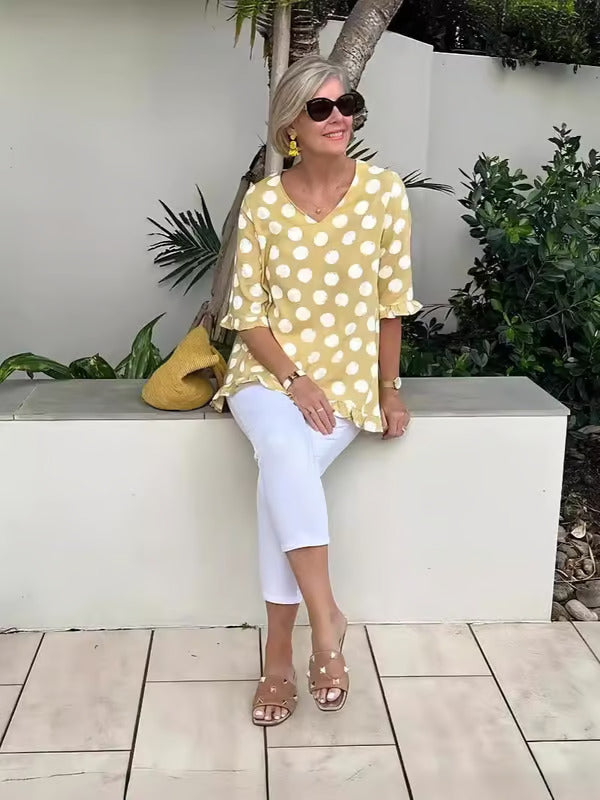 Aisley – Printed Relaxed Blouse