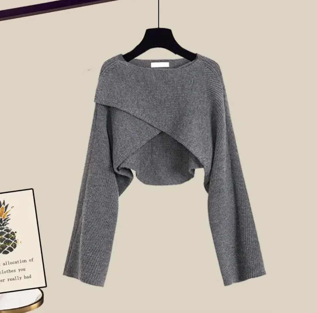 Tina - Comfortable three-piece long-sleeved set