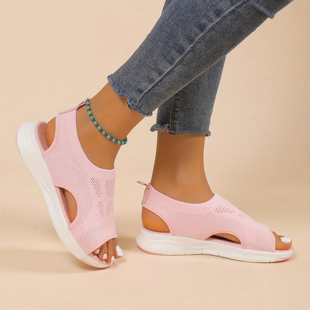 Anika – Open-Toe Slip-On Sandals