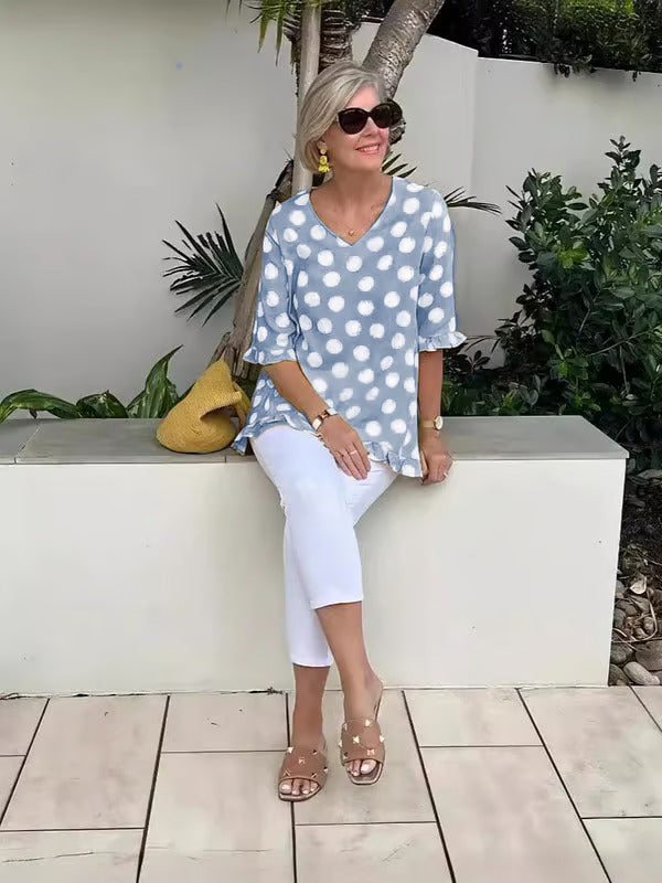 Aisley – Printed Relaxed Blouse