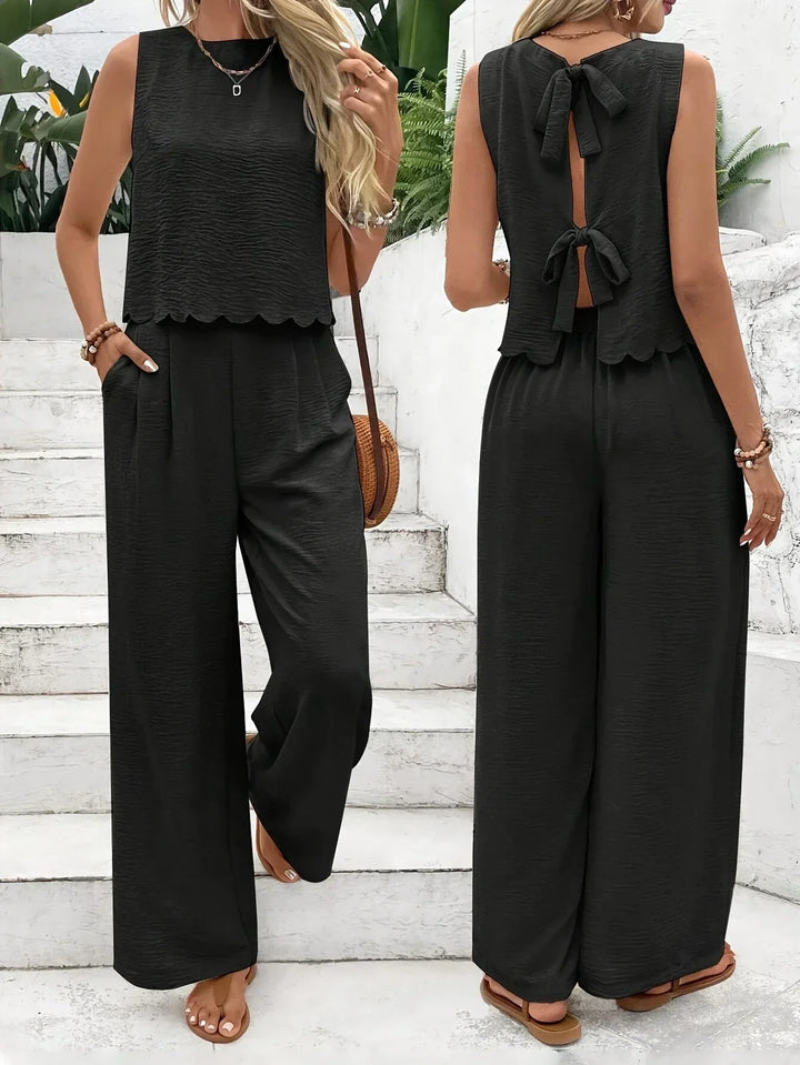 Phaedra – Sleeveless Two-Piece Set