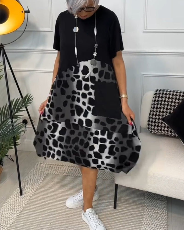Alouette – Printed Boho Midi Dress
