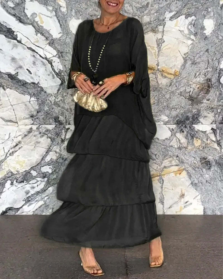 Ravelle – Tiered Relaxed Maxi Dress