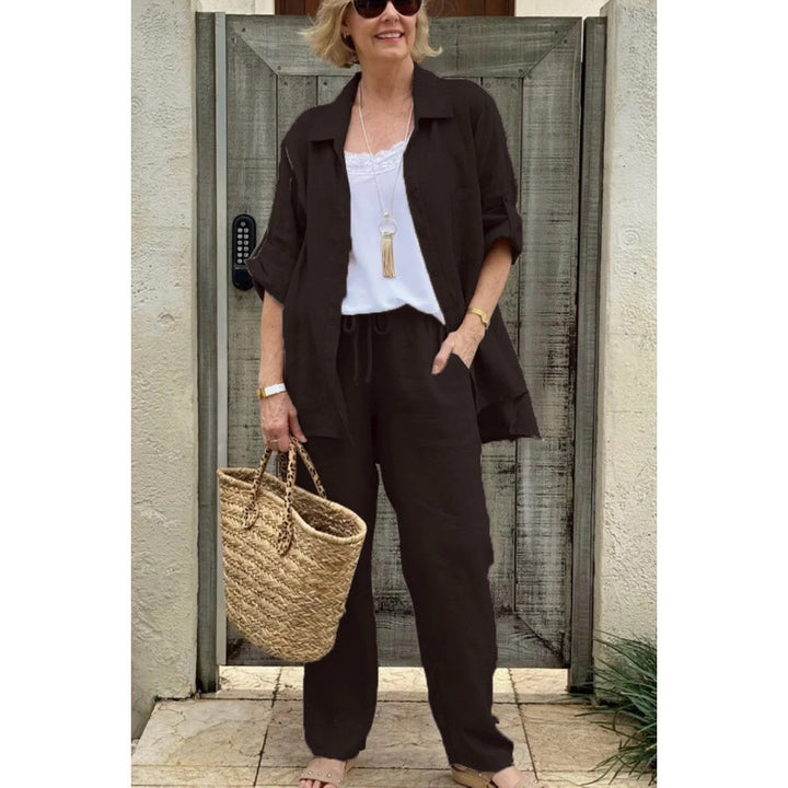 Darsie – Relaxed Two-Piece Trousers Set