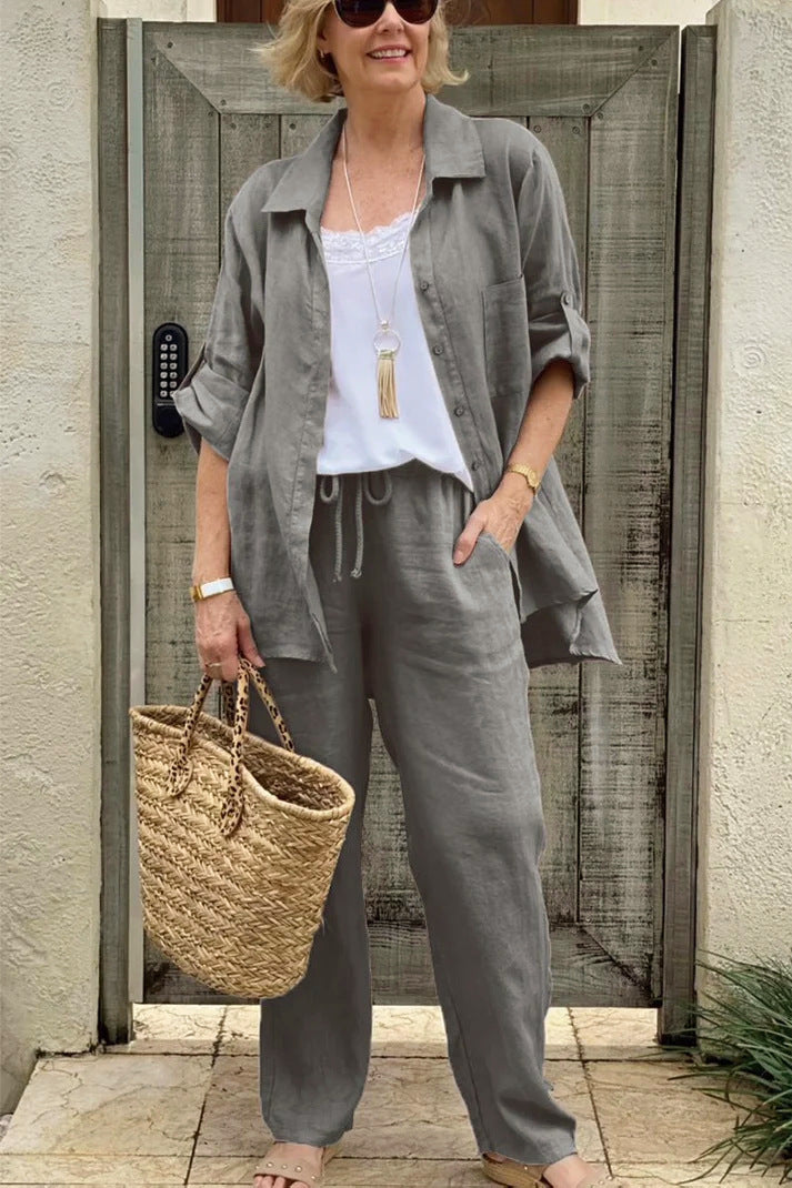Darsie – Relaxed Two-Piece Trousers Set