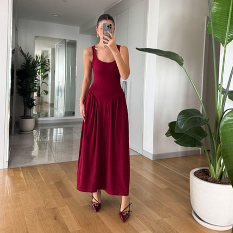 Delphine – Sculpted Flare Midi Dress