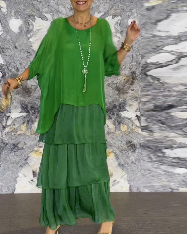 Ravelle – Tiered Relaxed Maxi Dress