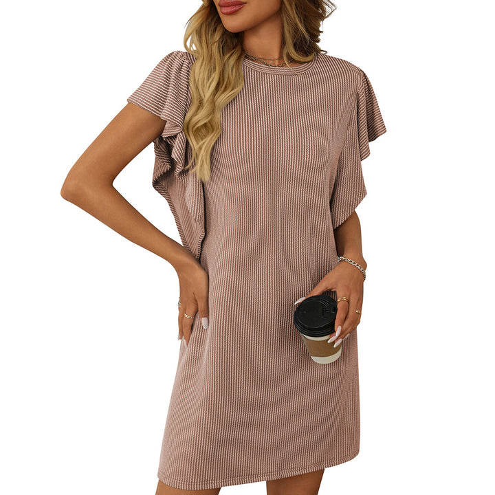 Ursula – Ruffle Sleeve Shift Dress