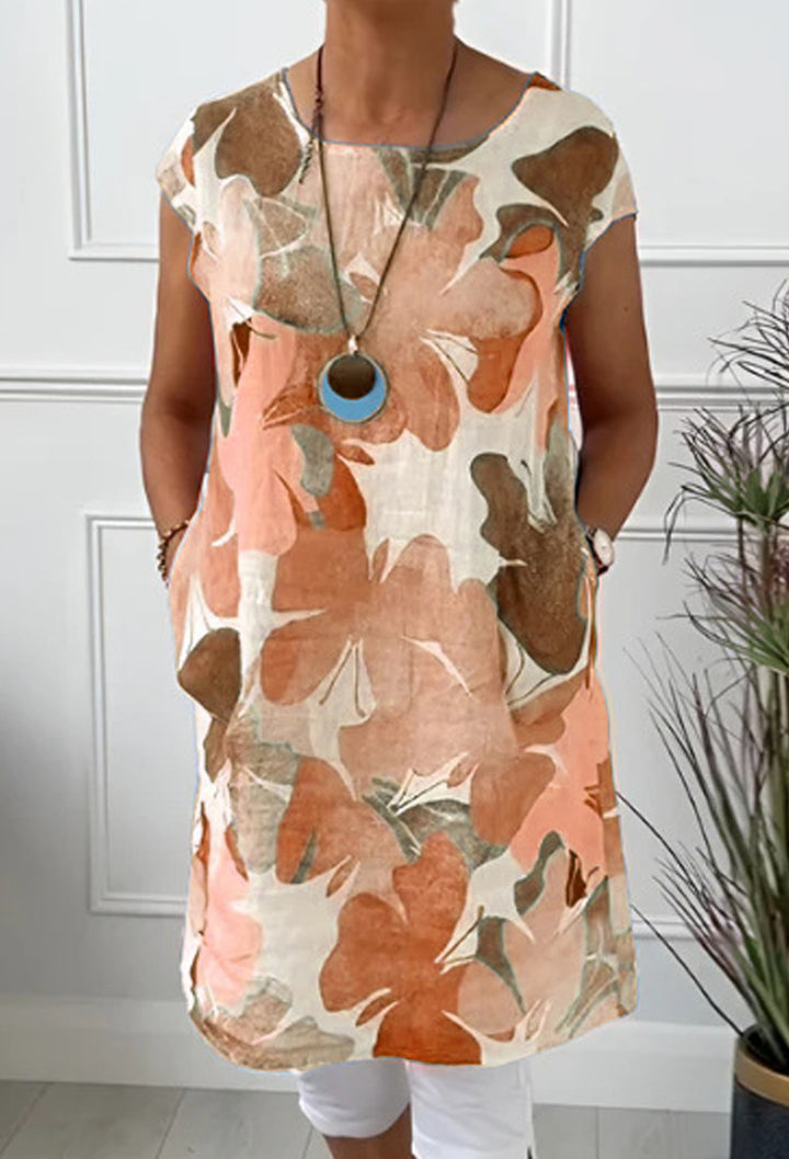 Delfina – Relaxed Floral Tunic Dress