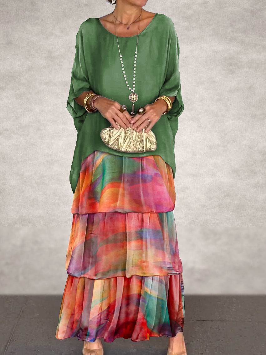 Ravelle – Tiered Relaxed Maxi Dress