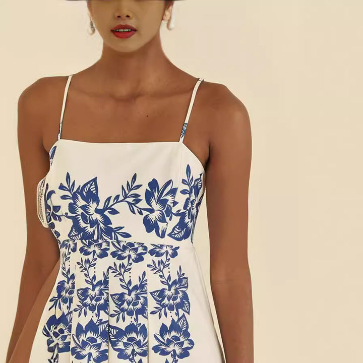 Xyla – Printed Fit &amp; Flare Sundress