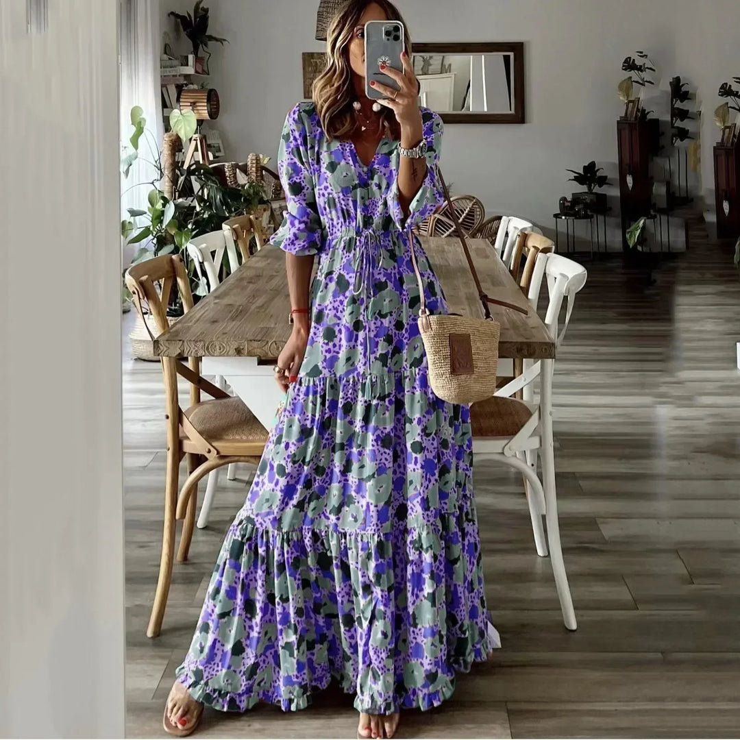 Alwena – Bohemian Maxi Dress