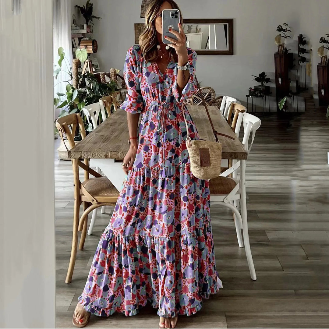 Alwena – Bohemian Maxi Dress