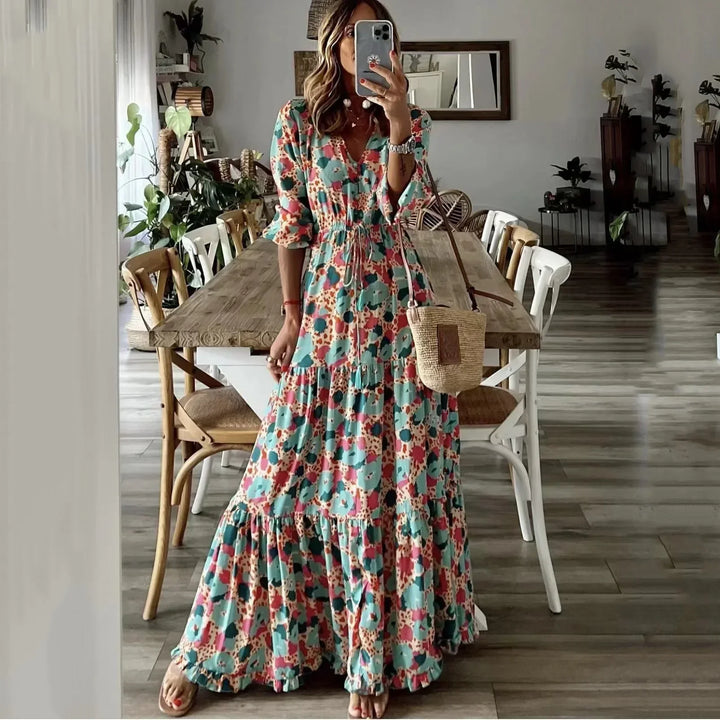 Alwena – Bohemian Maxi Dress