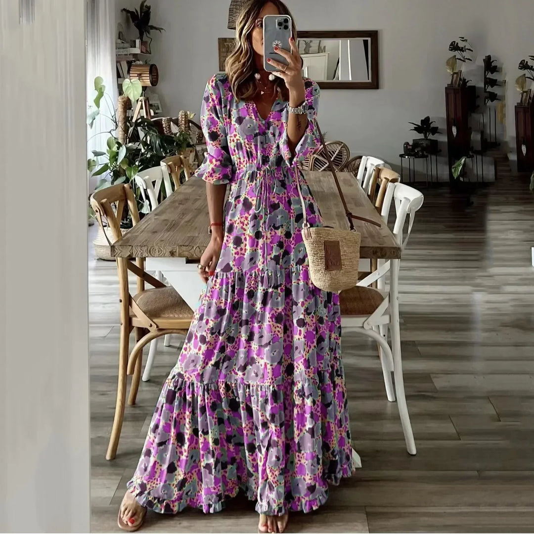 Alwena – Bohemian Maxi Dress