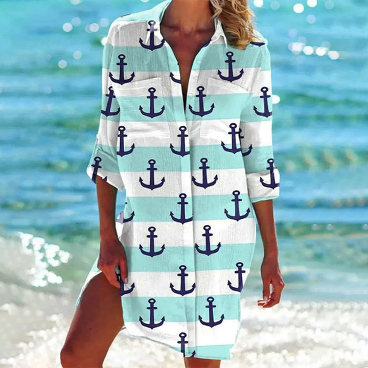 Yorika – Maxi Dress with Graphic Print