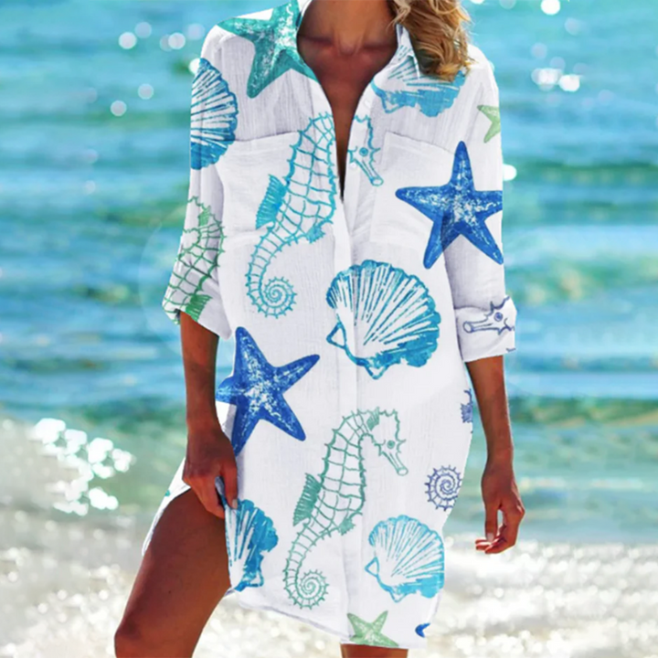 Yorika – Maxi Dress with Graphic Print