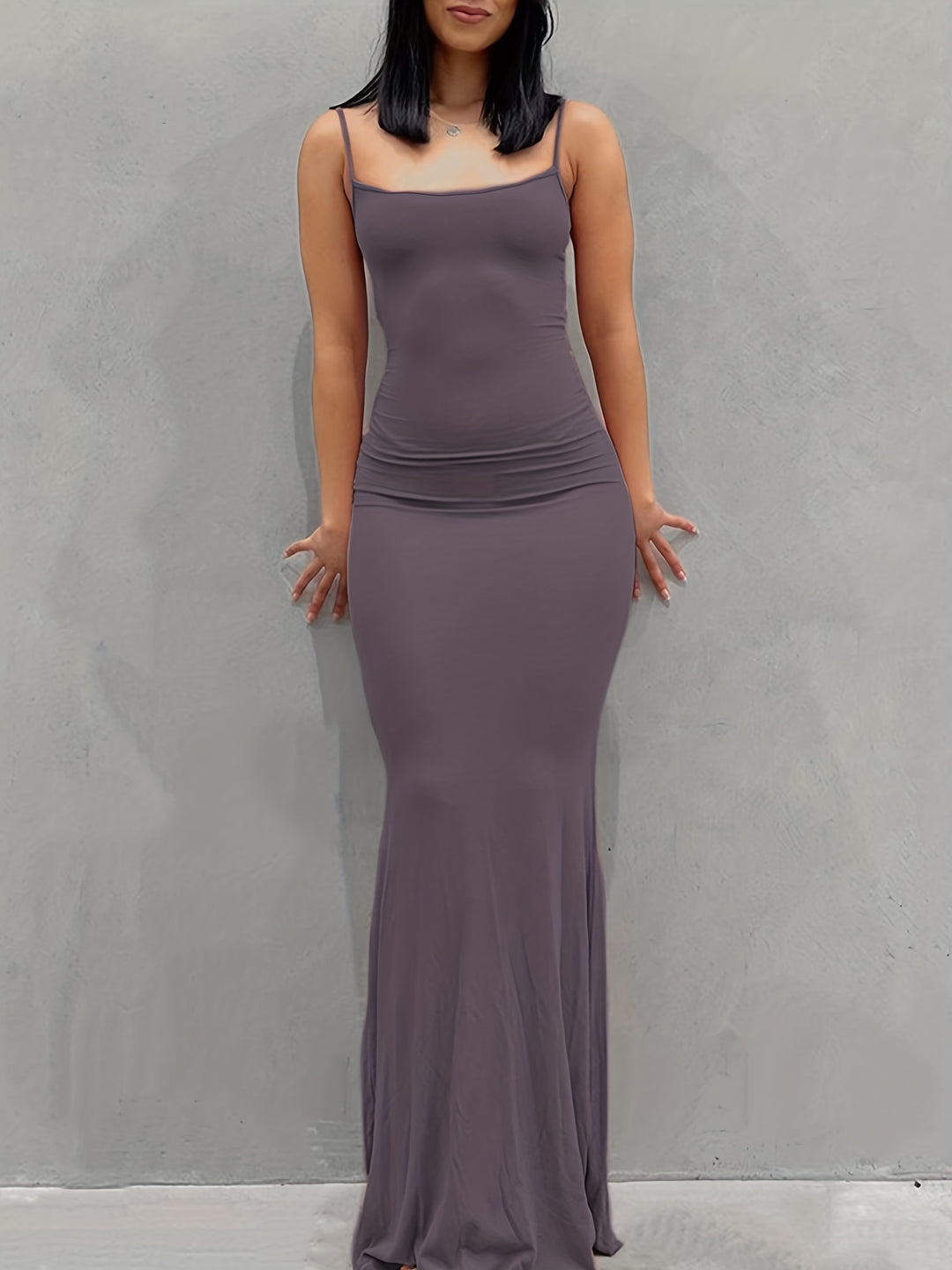 Allie – Sleek Bodycon Maxi Dress