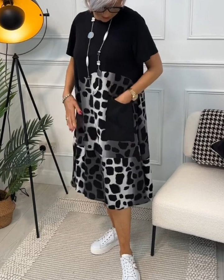Alouette – Printed Boho Midi Dress
