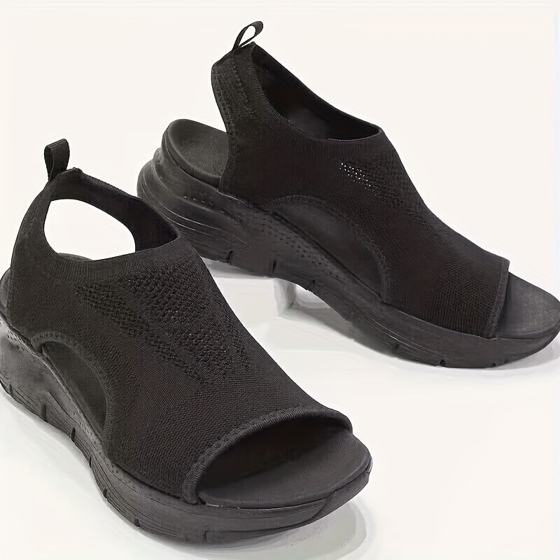 Anika – Open-Toe Slip-On Sandals