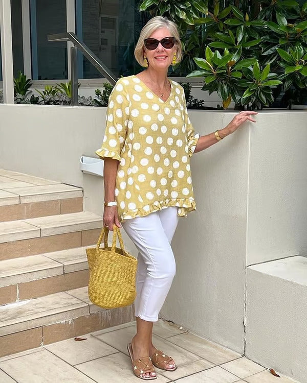 Aisley – Printed Relaxed Blouse