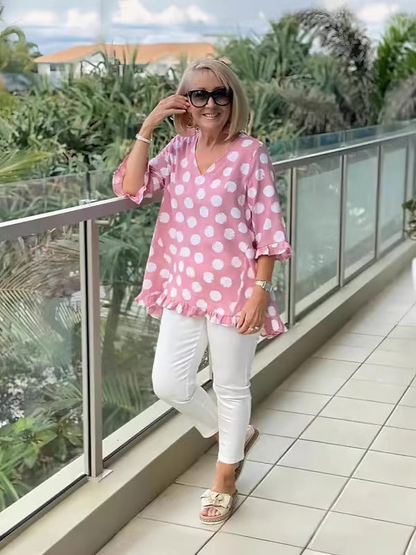 Aisley – Printed Relaxed Blouse