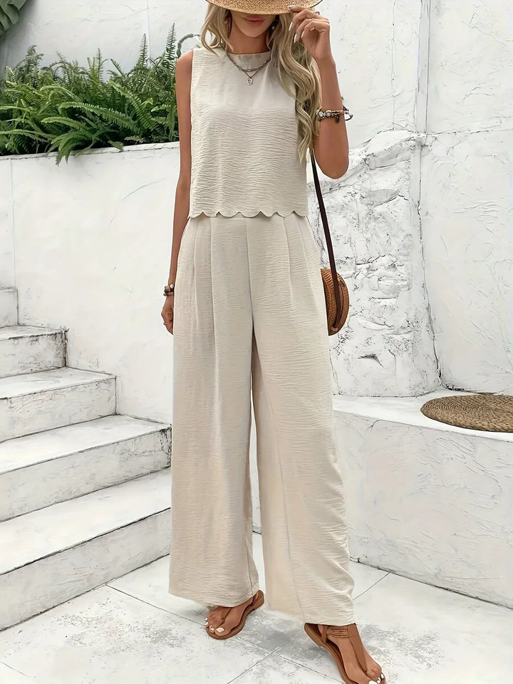 Phaedra – Sleeveless Two-Piece Set