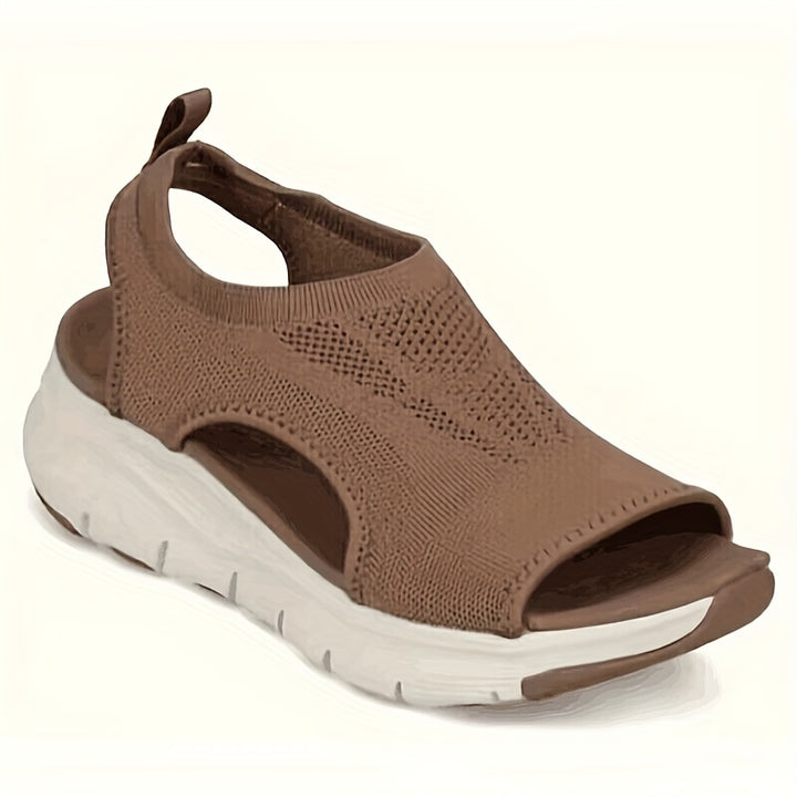 Anika – Open-Toe Slip-On Sandals