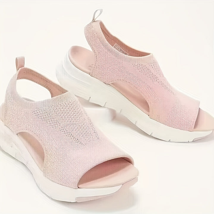 Anika – Open-Toe Slip-On Sandals