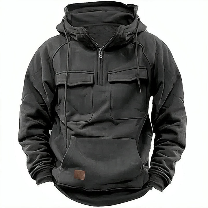 Xavier - Comfortable Hoodie with Zipper