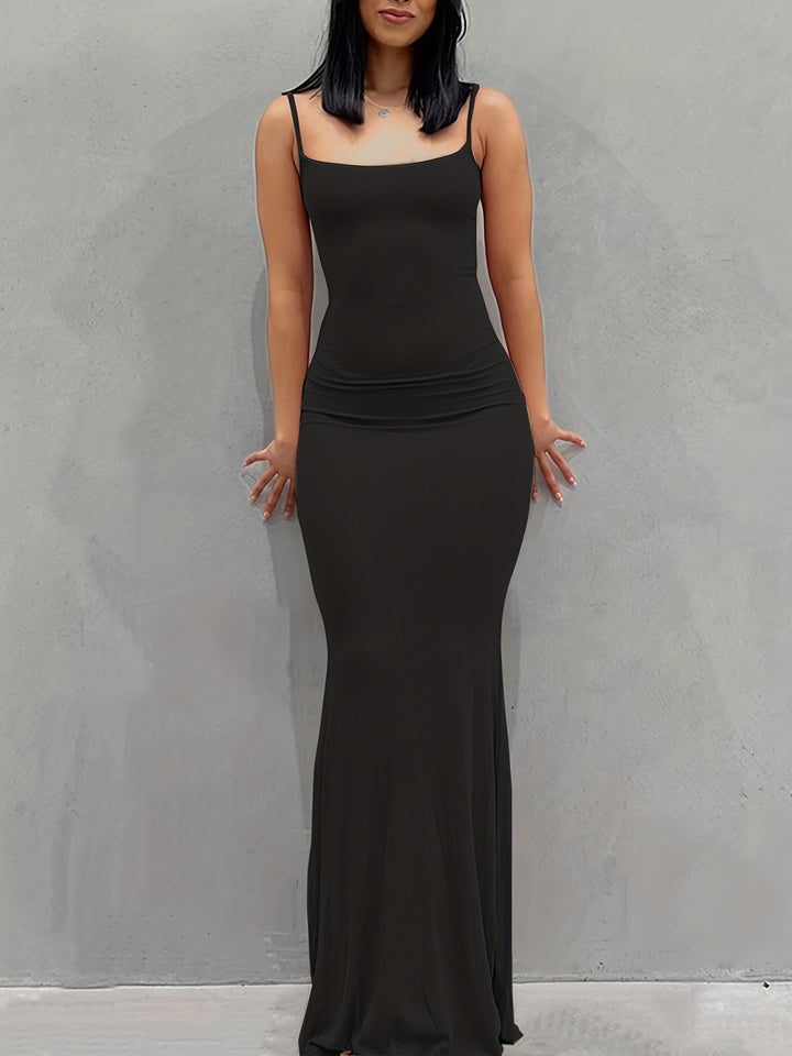 Allie – Sleek Bodycon Maxi Dress