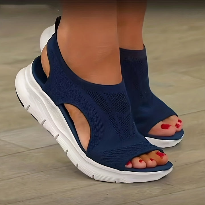 Anika – Open-Toe Slip-On Sandals
