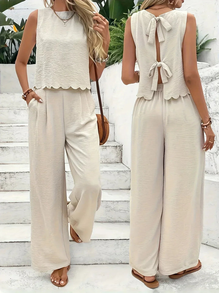 Phaedra – Sleeveless Two-Piece Set
