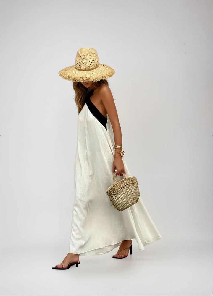 Adesewa – Cross Neck Maxi Dress